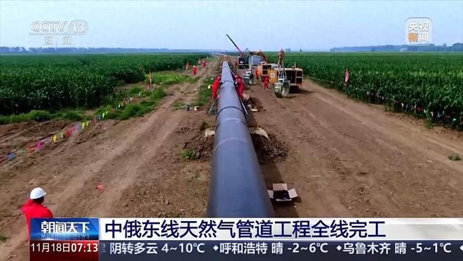 中俄東線天然氣管道完工！這張王牌一放馬六甲之困徹底破局？