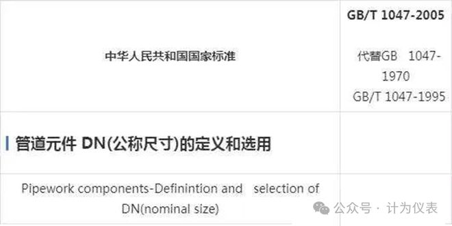 解析管道的公稱直徑DN與內(nèi)外徑的聯(lián)系(圖5)