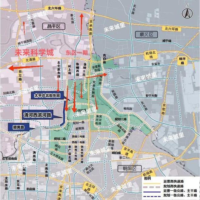 昌平多條新建道路密集啟動！涉兩個一級開發(fā)地塊(圖7)